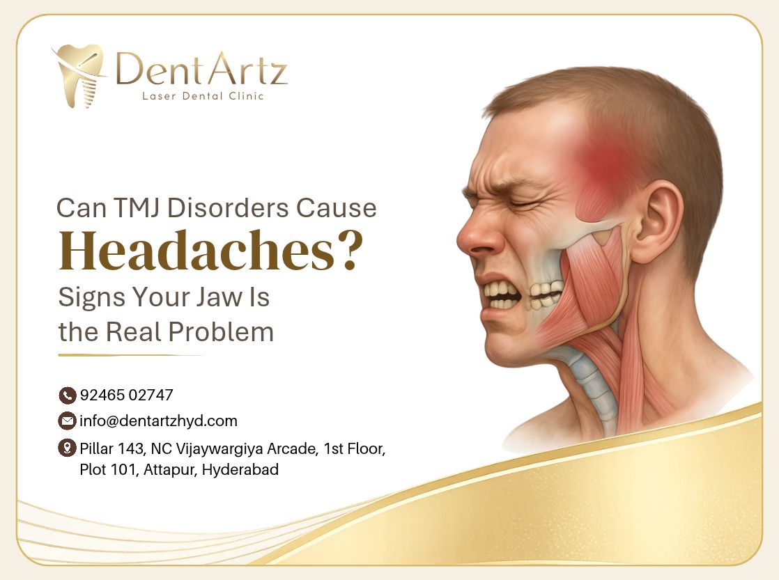 can tmj disorders cause headaches? signs your jaw is the real problem